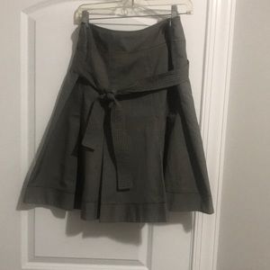 CAROLINE BISS size 44 belted pleated skirt